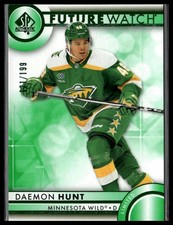 2023-24 SP Authentic #163 Daemon Hunt Limited Green #/199 1A5