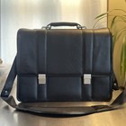 McKlein USA CLASSIC Attaché Leather Shoulder Laptop Bag ***MINT*NWOT*MUST SEE*** — photo 1