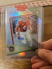 2022 Legacy Under the Lights Silver #UL15 BRIAN ROBINSON JR RC Auto /Alabama