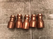 Lot Of  5 Viega Streamline 1 1/4X 3/4 in. Press Copper Fitting Reducing Coupling