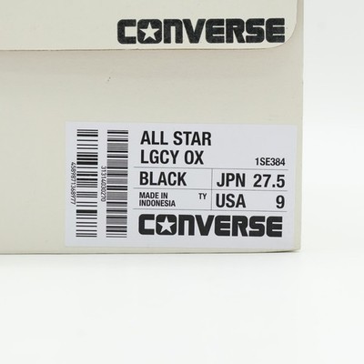 31314030 Converse All Star Lgcy OX Black (Men's) | eBay