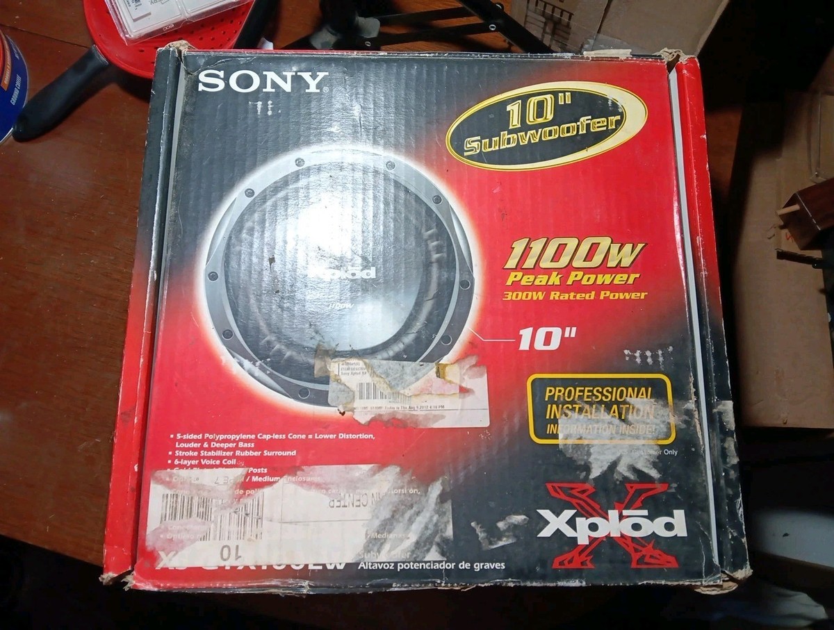 Sony XPLOD 10