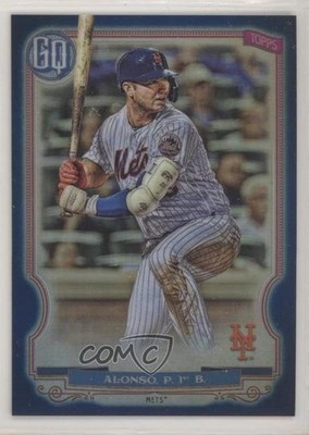 2020 Topps Gypsy Queen Box Topper Chrome Indigo Refractor 48/150 Pete Alonso u6m