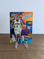 Joe Johnson 2025-26 Topps Finest Muse Insert Purple Refractor 015/125