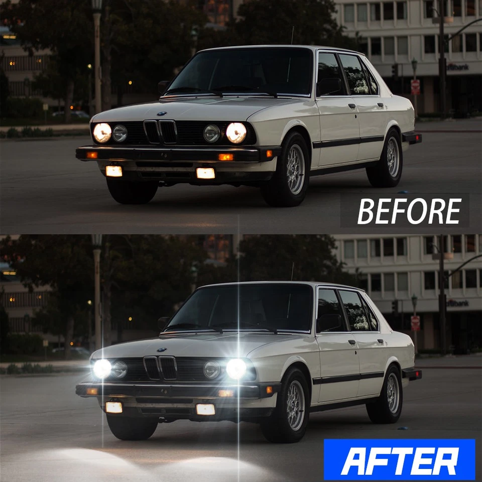 For Fiat Strada 1979-1982 7" Inch Round Head Light Sealed Beam Glass Housing - Изображение 3 из 4