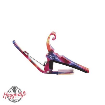 Kyser KG6TDA Tie Dye Acoustic Guitar Capo