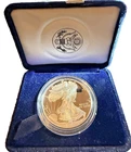 1995 P Proof American Silver Eagle one Dollar coin With Original Box and COA