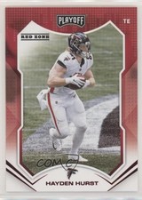 2021 Panini Playoff Red Zone Hayden Hurst #153 7l6