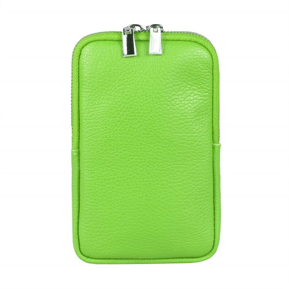 DAMEN LEDER HANDY TASCHE Smartphone Crossbody Umhängetasche Schultertasche Börse - Bild 3 von 4