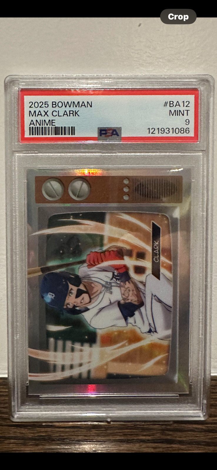 2025 Bowman Anime#BA-12 Max Clark PSA 9