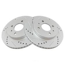 Disc Brake Rotor Set-Performance Performance 2 Piece Brake Rotor Set TRQ