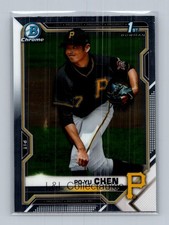 2021 Bowman Chrome #BCP-223 Po-Yu Chen Prospects