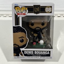 Funko POP! MLS Denis Bouanga LAFC 08 | Brand New Los Angeles Figure Protector