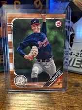 2019 BOWMAN DRAFT PROSPECTS JOEY WENTZ ORANGE BORDER /25 #BP-57