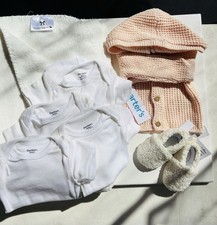 Newborn Luxury Baby Gift Bundle- Carters, Gap, Gerber  Luxurious Blanket