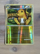 Raichu HeartGold SoulSilver Holo Rare 10 on eBay