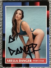 Abella Danger Signed Custom Trading Card BAS Beckett COA Autograph #BV71577