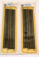 Bachmann HO Scale 9" Straight Track 1512 8 pieces 2 x 4 Packs New, Sealed