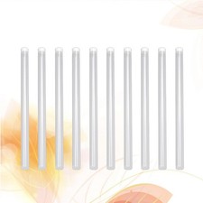  10Pcs Long Clear Plastic Containers Slender Sewing Needle Storage Box Mini Tool