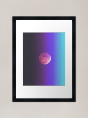 Moon Ben Shapiro Thug Life aShadow gerahmtes Wandbild Poster Leinwanddruck Bild