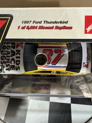 Jeremy Mayfield #37 KMart 1997 1/43 Nascar Diecast W/ Case! - Picture 4 of 7