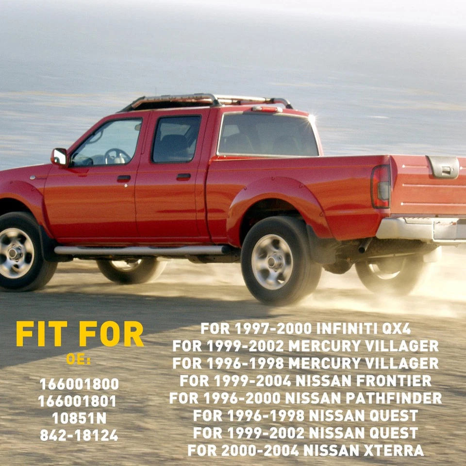 Inyectores de combustible 6 piezas aptos para Infiniti QX4 1997-2000 | 1996-2000 NISSAN PATHFINDER Foto 2 de 4