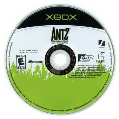 Antz Extreme Racing (Xbox, 2002) TESTED Resurfaced NO TRACKING