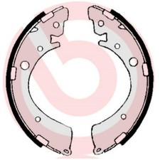 Bremsbackensatz hinten für Honda HR-V GH Jazz 3 GE Logo GA | 23808380