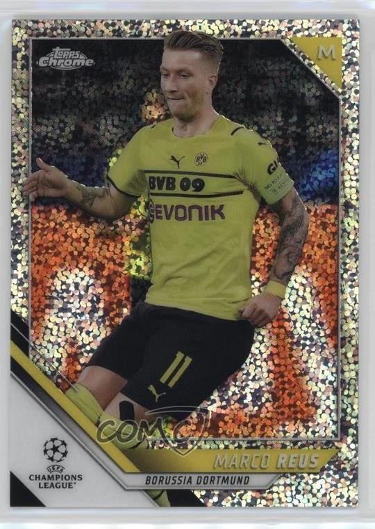 2021 Topps Chrome UEFA Champions League Speckle Refractor Marco Reus #133 13xi
