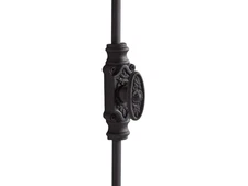 Signature Ironmongery Dalston Cabinet Iron Cremone Bolt Hardware 2 feet Textured