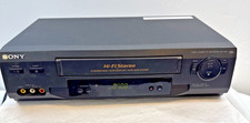Sony SLV-N51 Hi-Fi Stereo VHS Video Cassette Recorder 19-Head VCR Tested Works