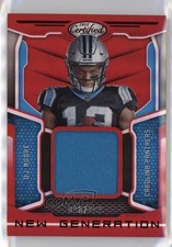 2018 Certified New Generation Jerseys Mirror Red 90/299 DJ Moore #27 04h3