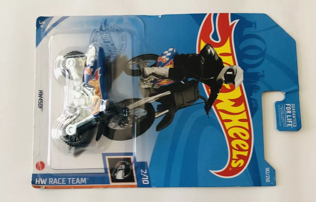 HW450F - Moto de Trilha #052 - 1/64 - Hot Wheels 2022