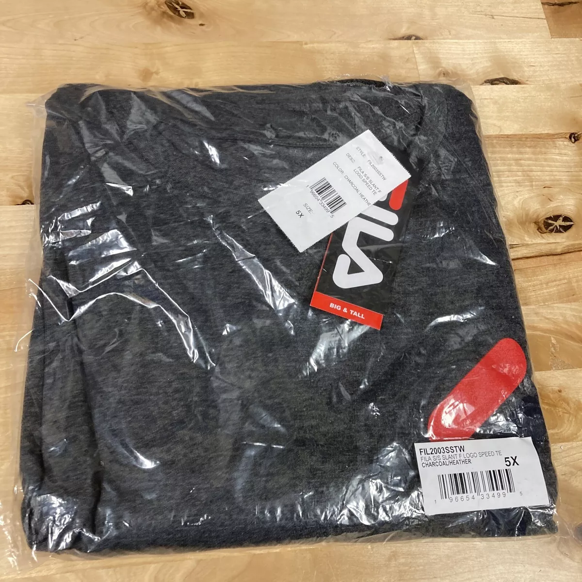 FILA Men s Big Tall Logo T Shirt Size 5X Brand New eBay