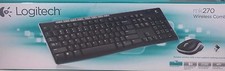 Logitech - MK270 - Wireless Keyboard/Mouse Combo, Logitech Wireless Mouse USB