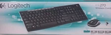 Logitech - MK270 - Wireless Keyboard/Mouse Combo, Logitech Wireless Mouse USB 