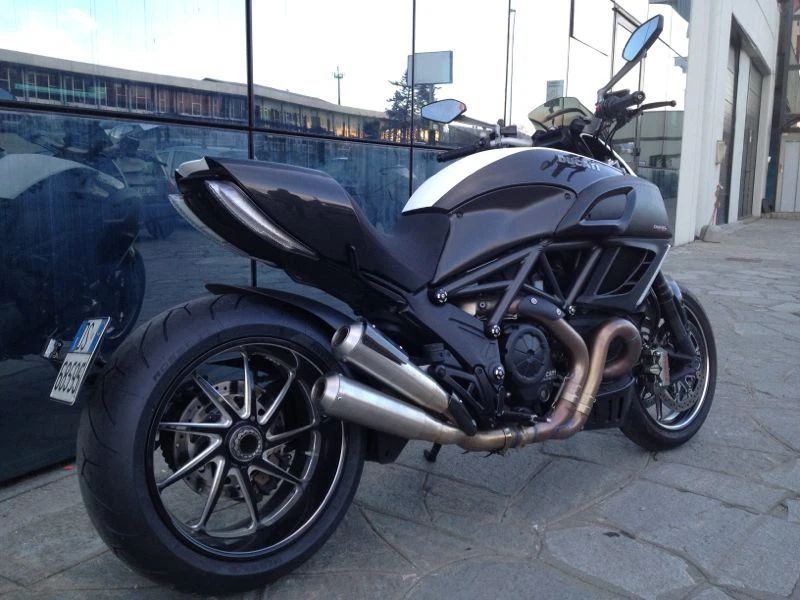 Ducati Diavel 2011 2018 Silmotor Exhaust System Slipon Megaphone