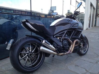 #ad Ducati Diavel 2011 2018 Silmotor Exhaust System Slipon Megaphone Titanuim Short $899.95