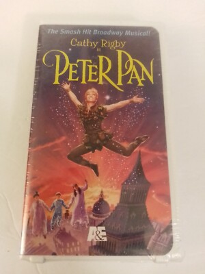 Cathy Rigby is Peter Pan 2000 A&E Release VHS Video Cassette Brand New Sealed