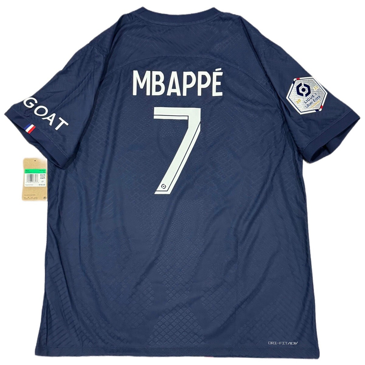 パリ・サンジェルマン MBAPPÉ 7 XLジャージ （値下げ交渉可能） 日本来日の時のパリ・サンジェルマン MBAPPÉ 7 XL - メルカリ