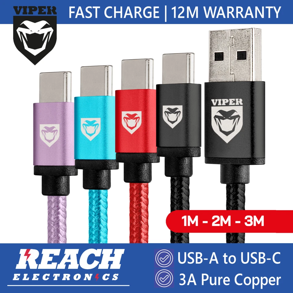 USB C to C Fast Type C Charger Cable for Samsung Galaxy S25 Ultra S24 S23 FE S22 - Image 3 of 4