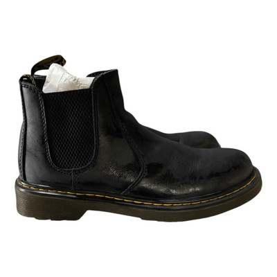 Dr. Martens Chelsea Boots Shoes Kids Youth Size US 3 Black Side Zip 2976J