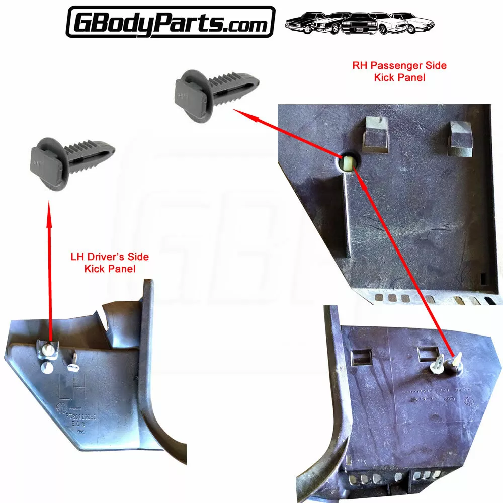 Kick panel trim deals