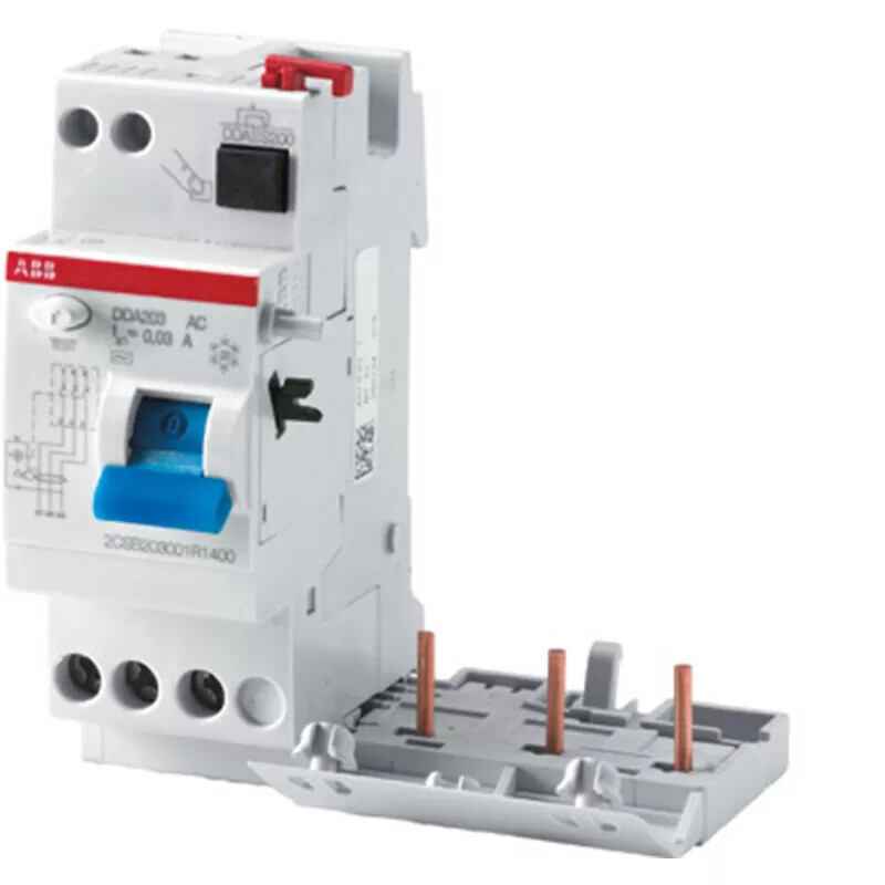 Abb dda203 ac 40a 500ma blocco differenziale 3p