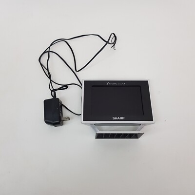 Sharp SPC569 Atomic Desktop Clock with Color Display