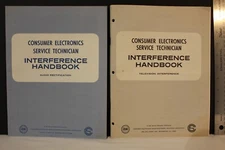 Consumer Electronics Service Technician Book Lot of 2 TV & Audio CES Handbooks