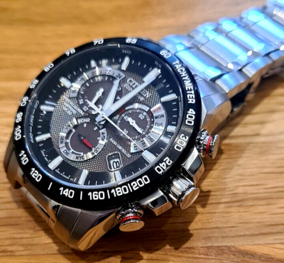 Citizen Perpetual Chrono A.T 42mm Stainless Steel Eco-Drive Watch