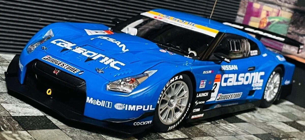AUTOart Nissan Skyline GT-R #12 1/18 2008 CALSONIC IMPUL
