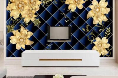 3D Petal Background ZHUA7959 Wallpaper Wall Murals Removable Self-adhesive Amy
