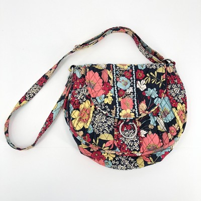 vera bradley saddle bolsa